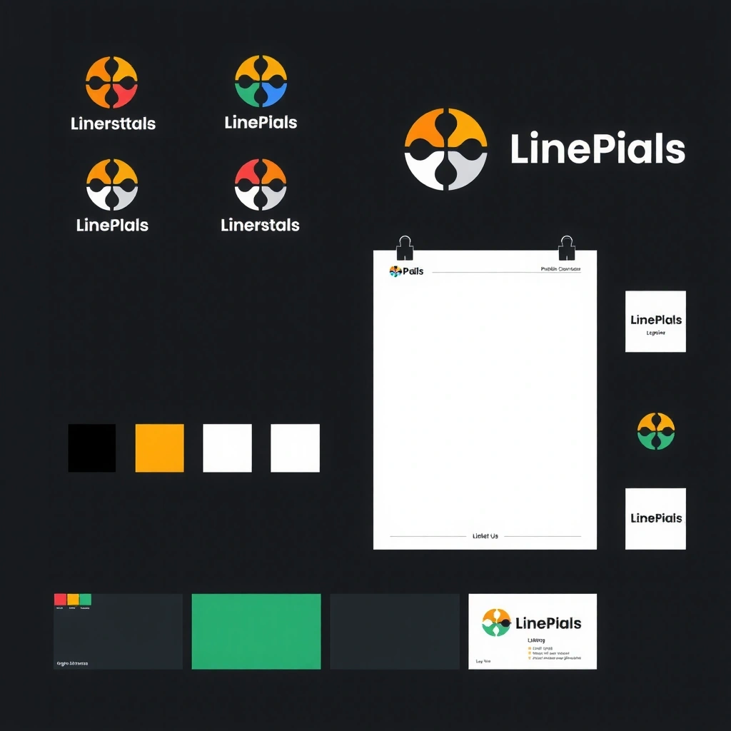 Brand identity design package